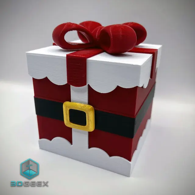 Geschenkbox - Weihnachtsmann