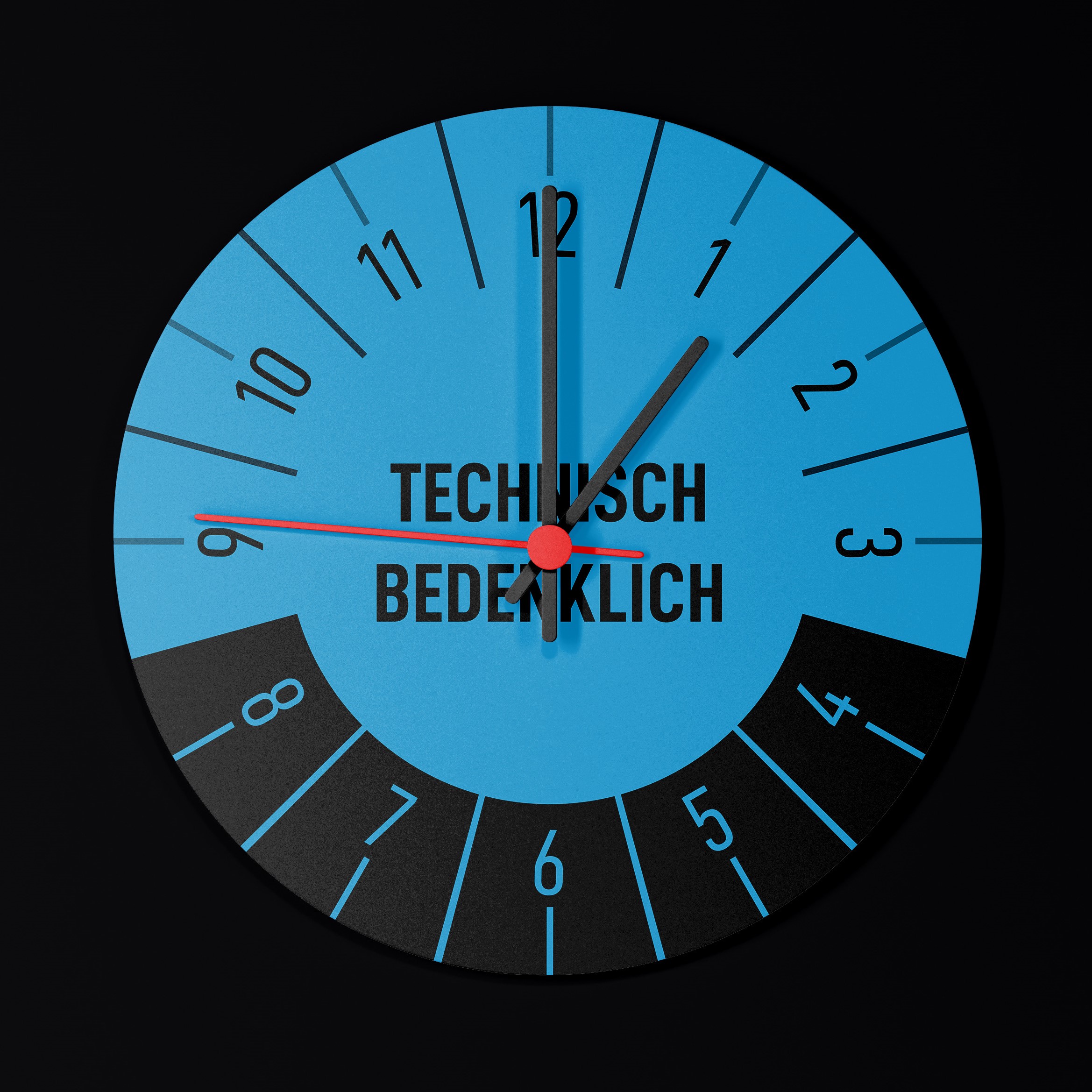 Wanduhren - TECHNISCH BEDENKLICH