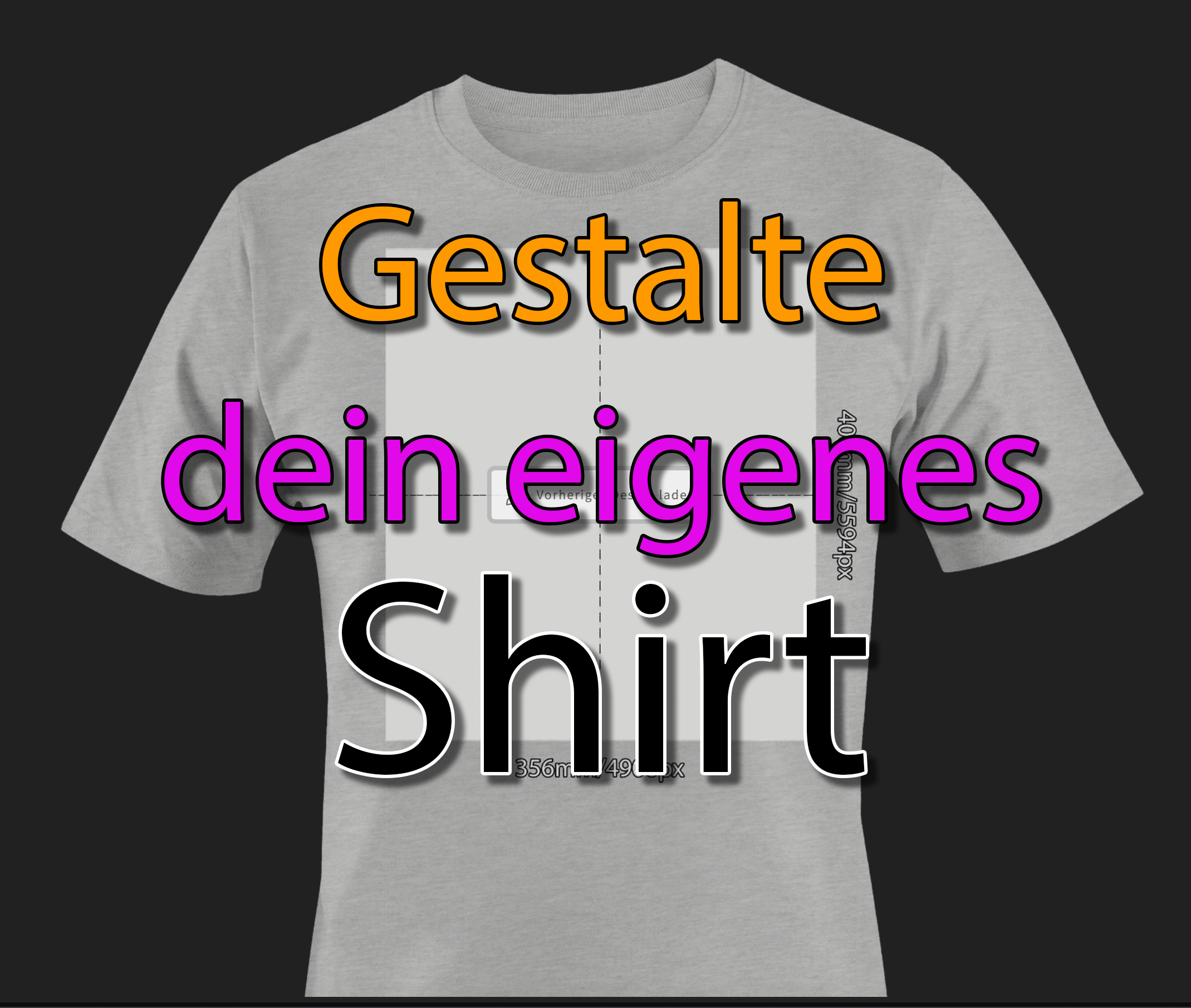 Shirt gestalten