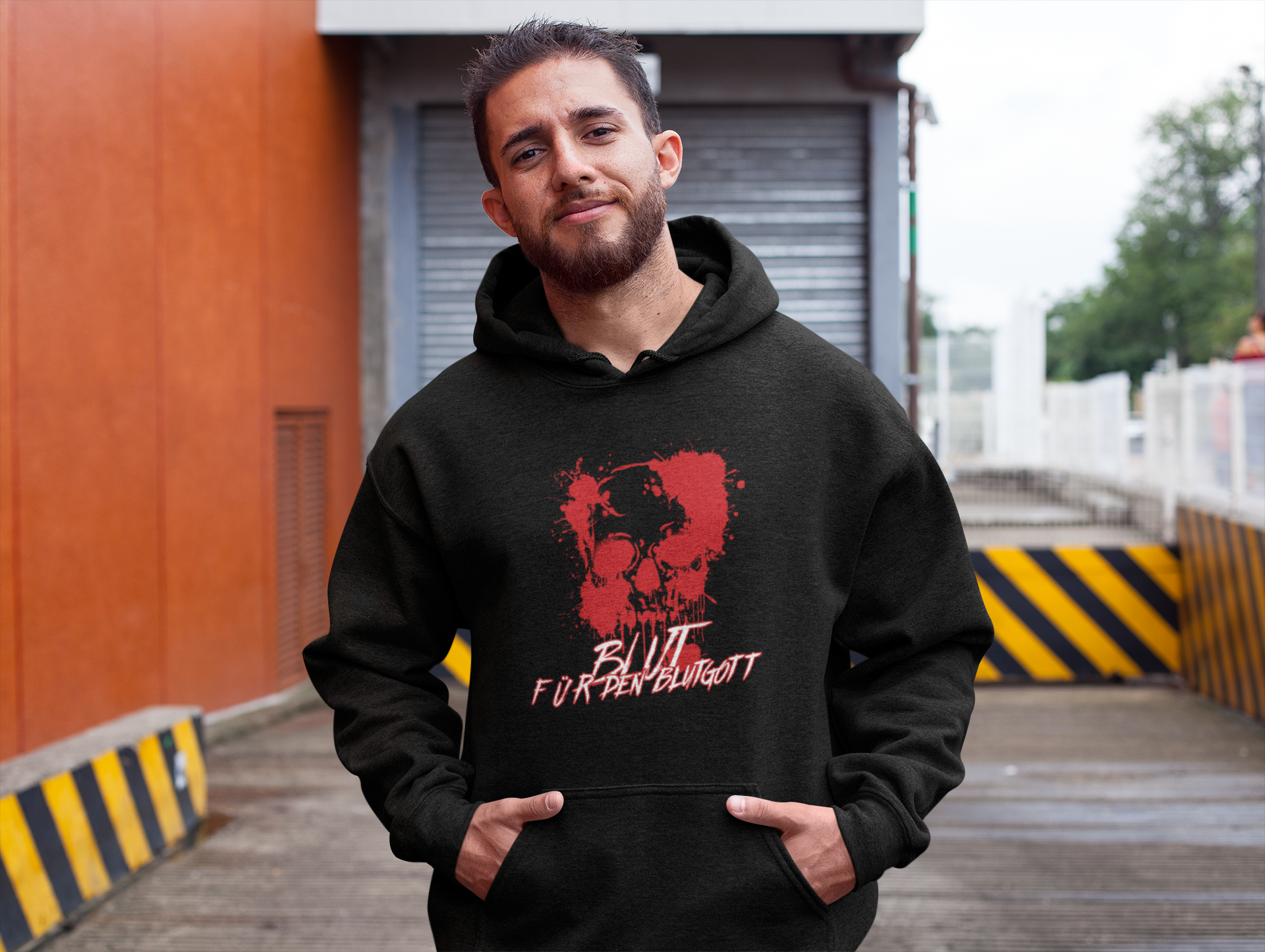 Hoodie Blut für den Blutgott