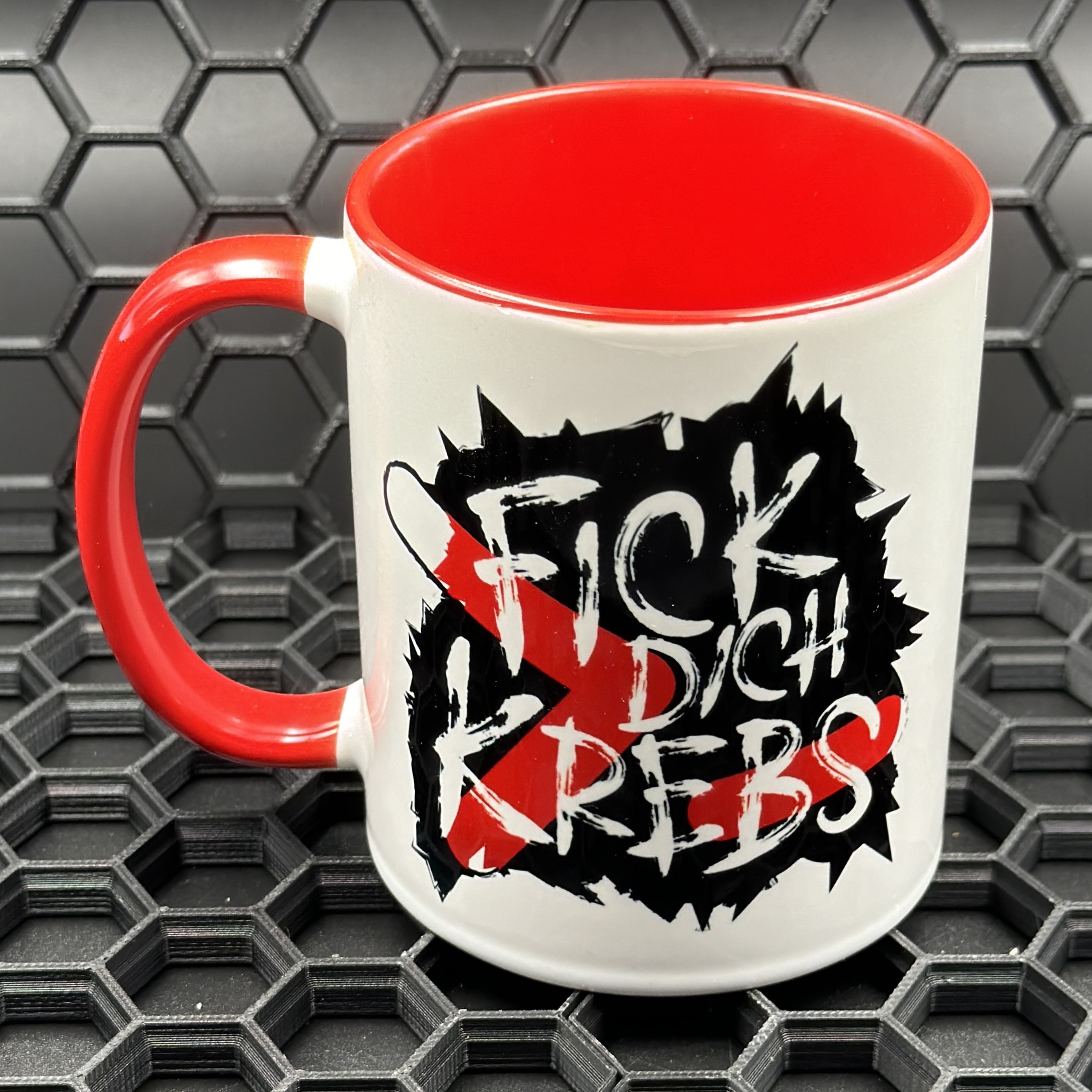 Tasse - Fick dich Krebs